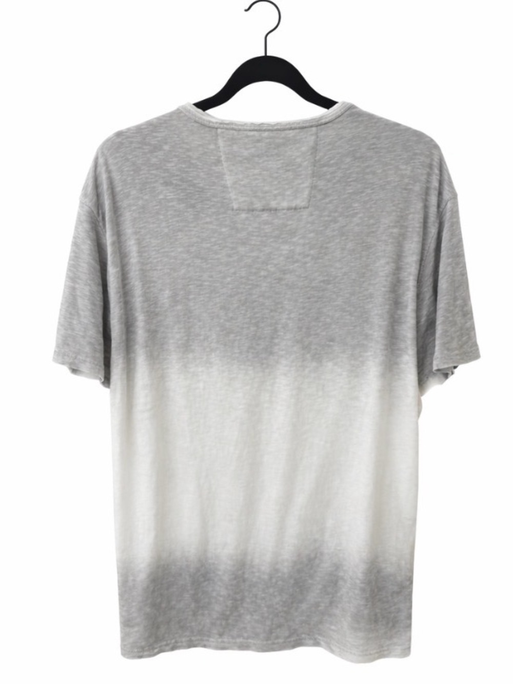 John Varvatos Gray and White Ombre Pocket Tee - Picture 2 of 2